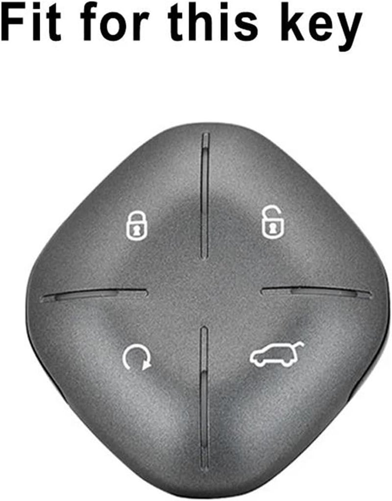متوافق مع شيري لجيتور لداشينغ X-1 بلس DTC 2022 2023 قطعة واحدة غطاء علبة مفتاح السيارة واقي غلاف التحكم عن بعد - Image 2