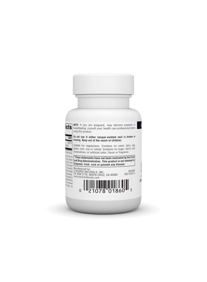 Source Naturals سورس ناتشورالز ب-6 المساعد، ب-5´-ب (بيريدوكسال-5´-فوسفات) يعزز نظام عصبي صحي* - 100 ملغ 60 قرص - Image 3