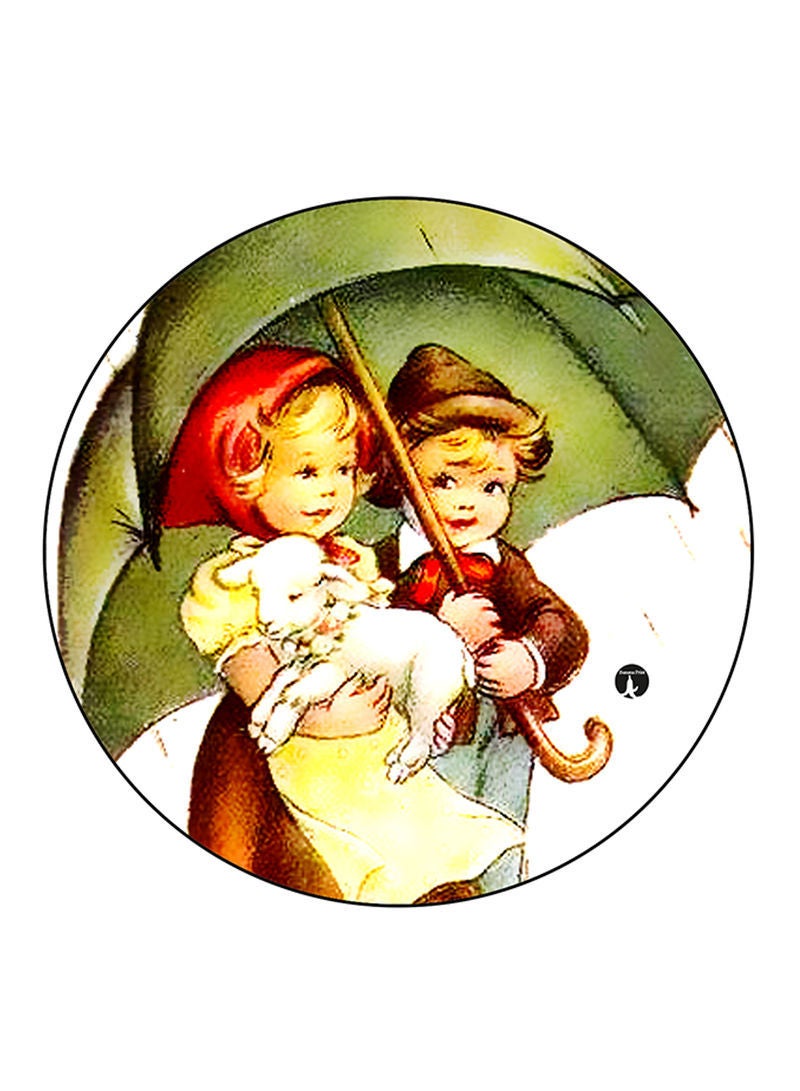 RKN Vintage Art Printed Fridge Magnet  Multicolour - Image 2