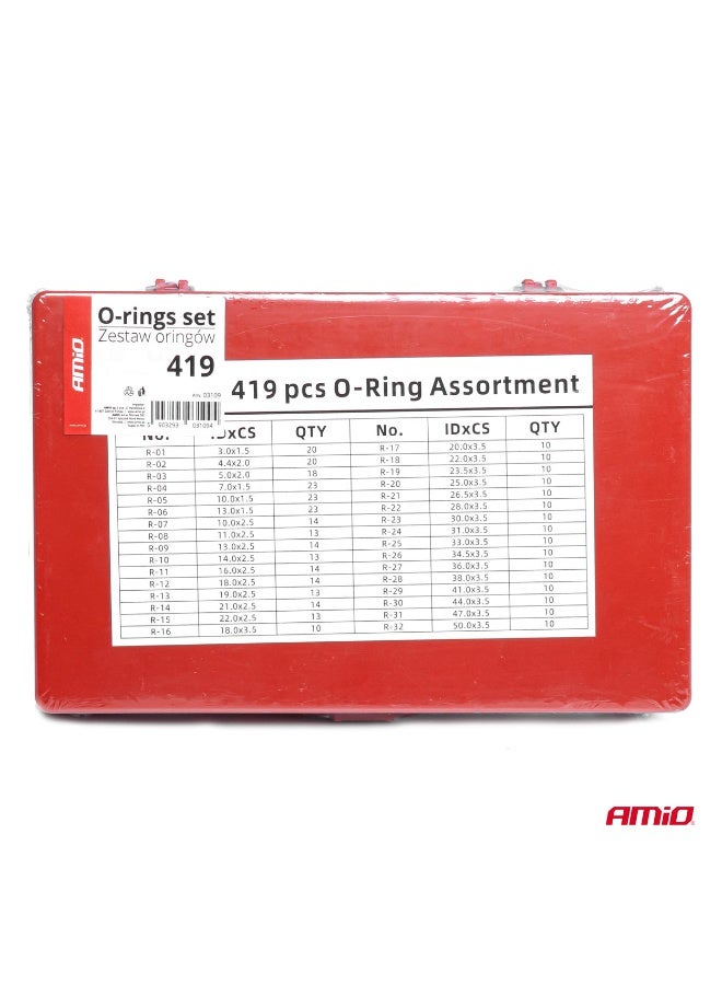 AMIO O RINGS SET 419PCS - Image 4