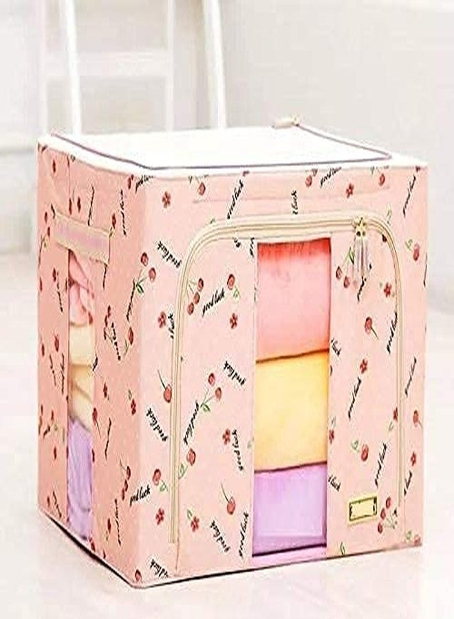 Whixant 2 Layers 3 Drawers Foldable Storage Box Bra Underwear Socks Cosmetics Closet Organizer Collapsible Storage Drawers Cloth Cabinet, Multi (3 Drawer 2 Layer) - Image 1