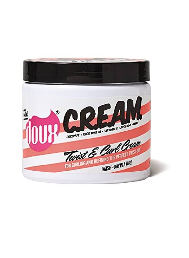 THE DOUX Cream Twist & Curl Cream 16Oz  - Image 1