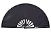 Amajiji Amajiji Large Folding Fan, Chinease/Japanese Folding Nylon-Cloth Hand Fan, Women Hand Folding Fans Hand Fan Gift fan  - Image 2