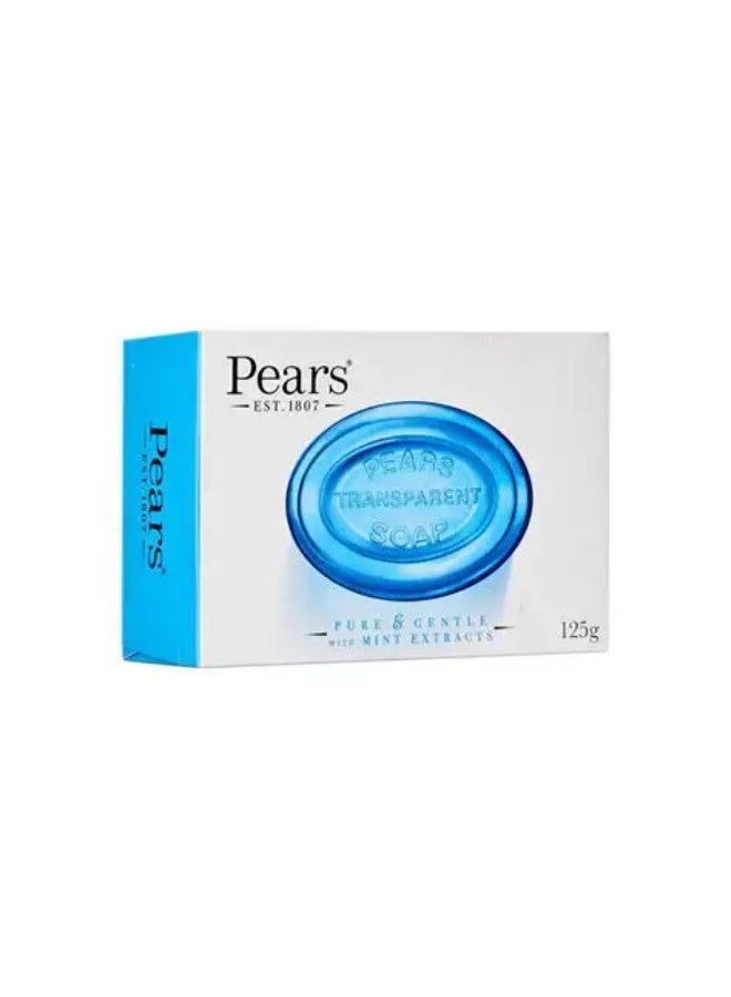 بيرز صابون بيرز بخلاصة النعناع الطبيعي لطيف ومنعش ومرطب لجميع أنواع البشرة 125 جم - Image 1