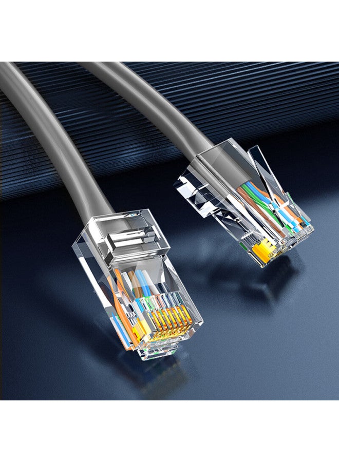 Burlefran Cat5e Gigabit Ethernet Cable Oxygen-free Copper Box Cable, Unshielded Twisted Pair, For Home Networking And Surveillance, 100 Meters, C51000a1