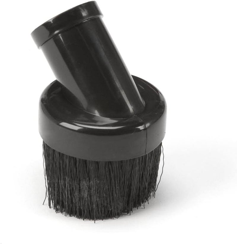 SHOPVAC Shop 9061500 Round Brush, 1.25 Inch Diameter, Gentle Cleaning Delicate Surfaces, Ideal for Upholstery and Carpets (1-Pack) - Image 1