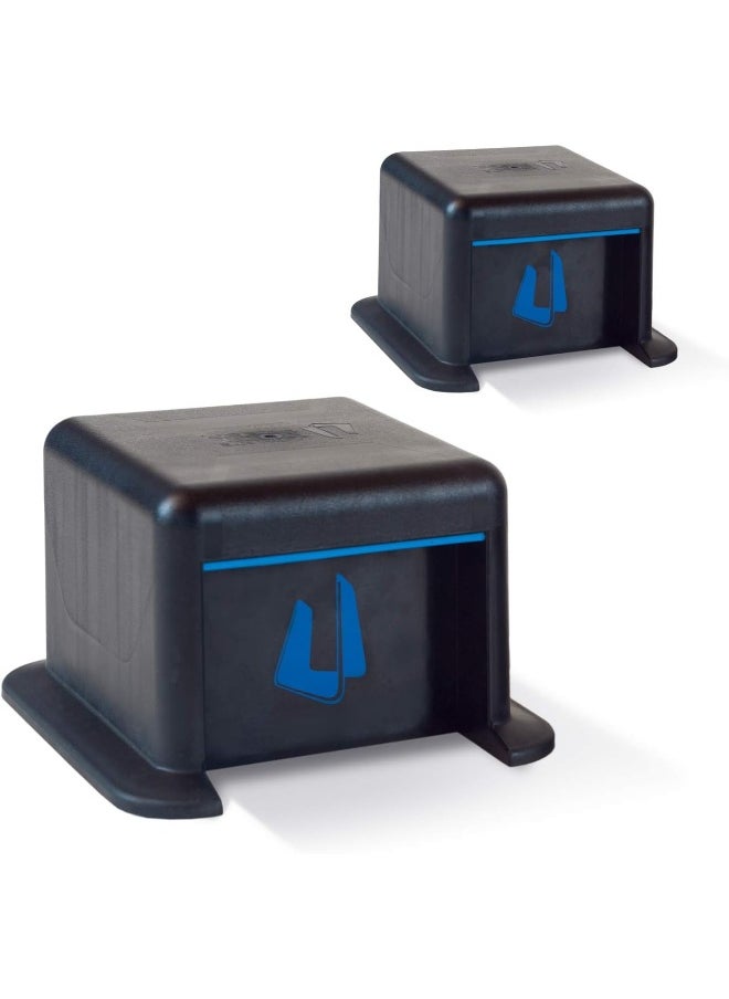 Ultimate Body Press - Ultimate Body Press Push Up Block Stands, Premium Flat Top Push Up Blocks with 3 Hand Positions - Image 1