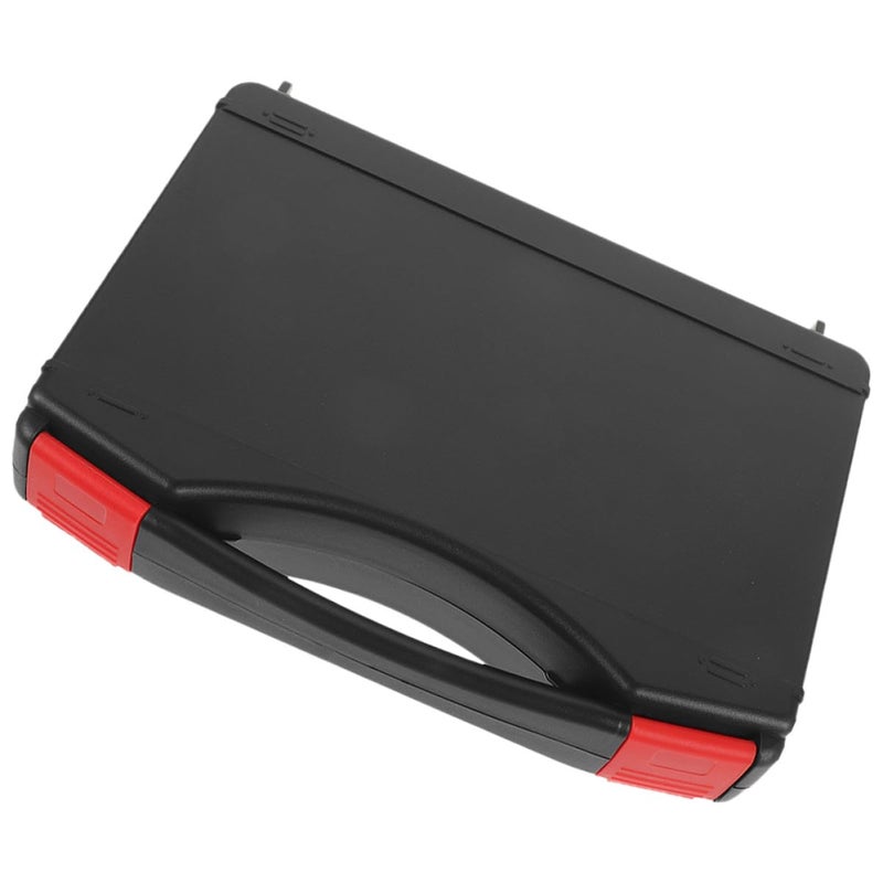 Small Black Waterproof Portable Tool Box Plastic Case Multifunction Electrician Tool Organizer - Image 2