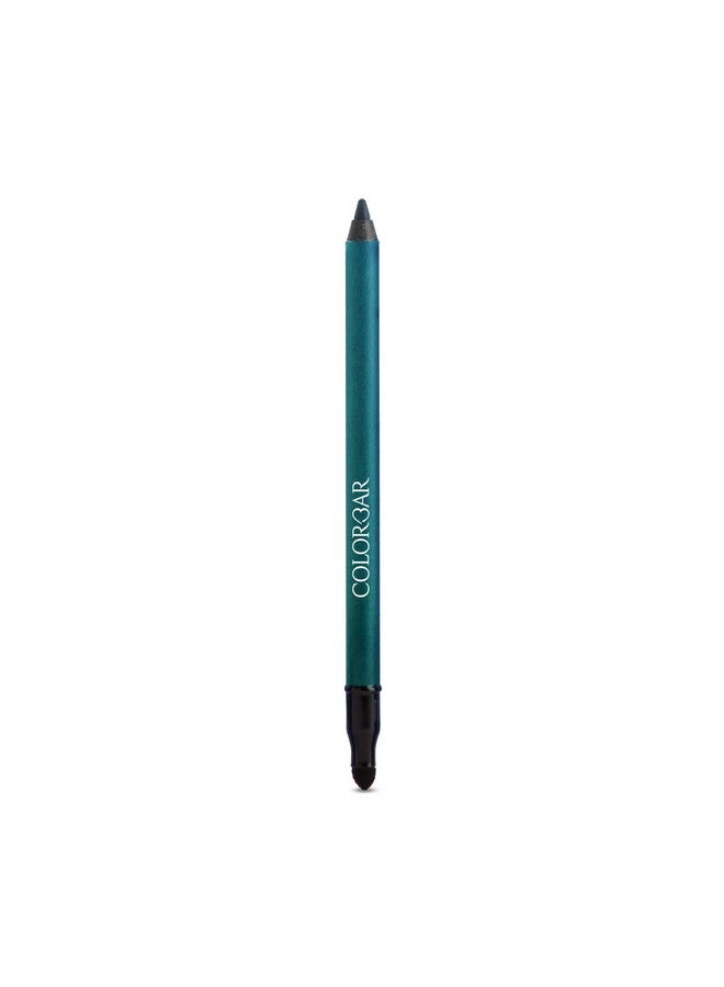 Colorbar Just Smoky Kajal, Just Teal, 1.2g | Waterproof and non-transfer | Lasts upto 12 hours | Paraben Free - Image 1