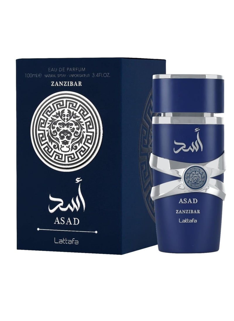 Lattafa - Asad Zanzibar for Men EdP Spray  100 Ml - Image 1