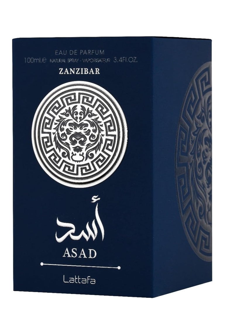 Lattafa - Asad Zanzibar for Men EdP Spray  100 Ml - Image 1