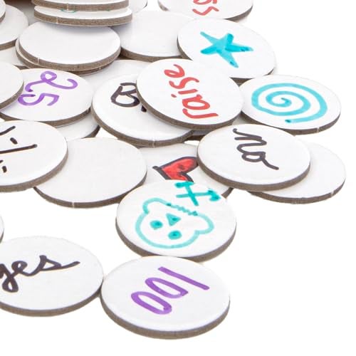 Stellar Factory Dry Erase Tokens Reusable for DIY Game Design and RPGs 80 PCS - Image 5