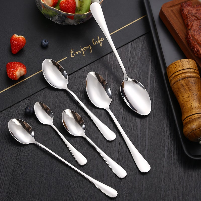 general 1010 Stainless Steel Western Cutlery Set Steak Knife Fork Spoon for Hotel and Restaurant - Image 4
