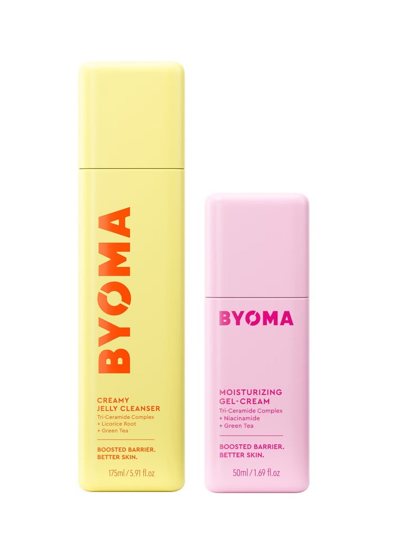بيوما مجموعة كريم جل مرطب من بيوما ٥٠ مل ومنظف جيلي كريمي ١٧٥ مل - Image 1