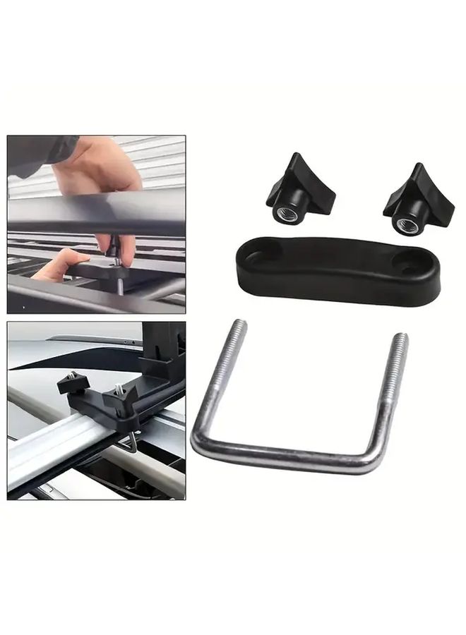 Heavy Duty U Bolt Clamp Set Inner Diameter 2 36 Inch Universal Roof Box Installation Accessory - Image 5