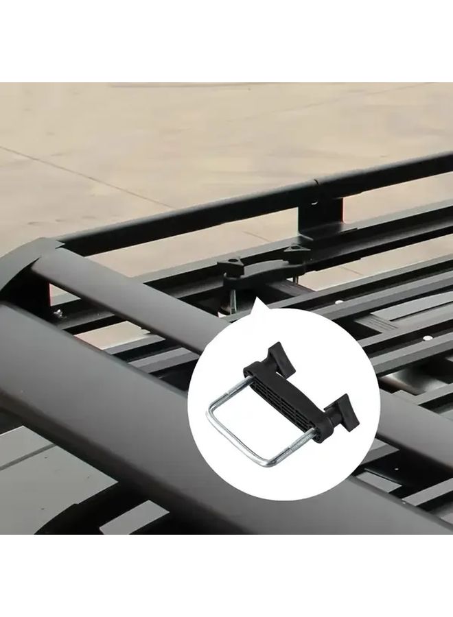 Heavy Duty U Bolt Clamp Set Inner Diameter 2 36 Inch Universal Roof Box Installation Accessory - Image 3