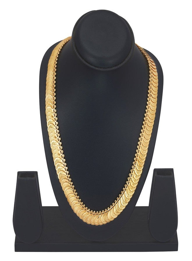 Bodha Traditional Indian Gold Plated Lakshmi Coin Temple Necklace Combo Set for Women (SJNC_204) - Image 3