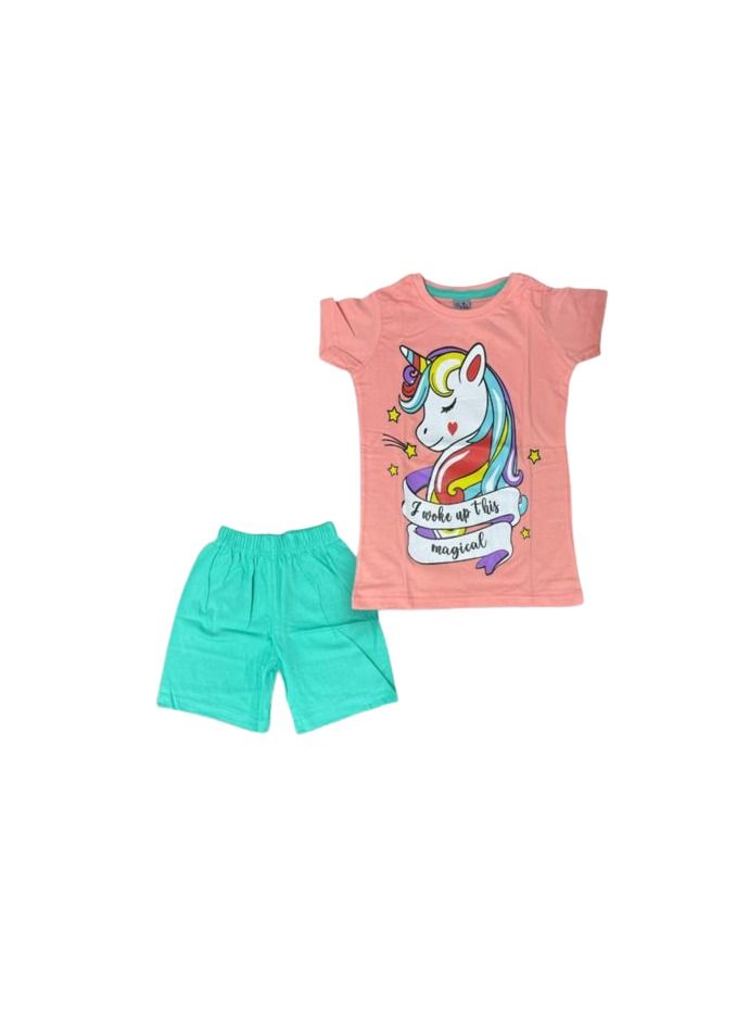 طقم بيجامة بيانولا مكونة من قطعتين