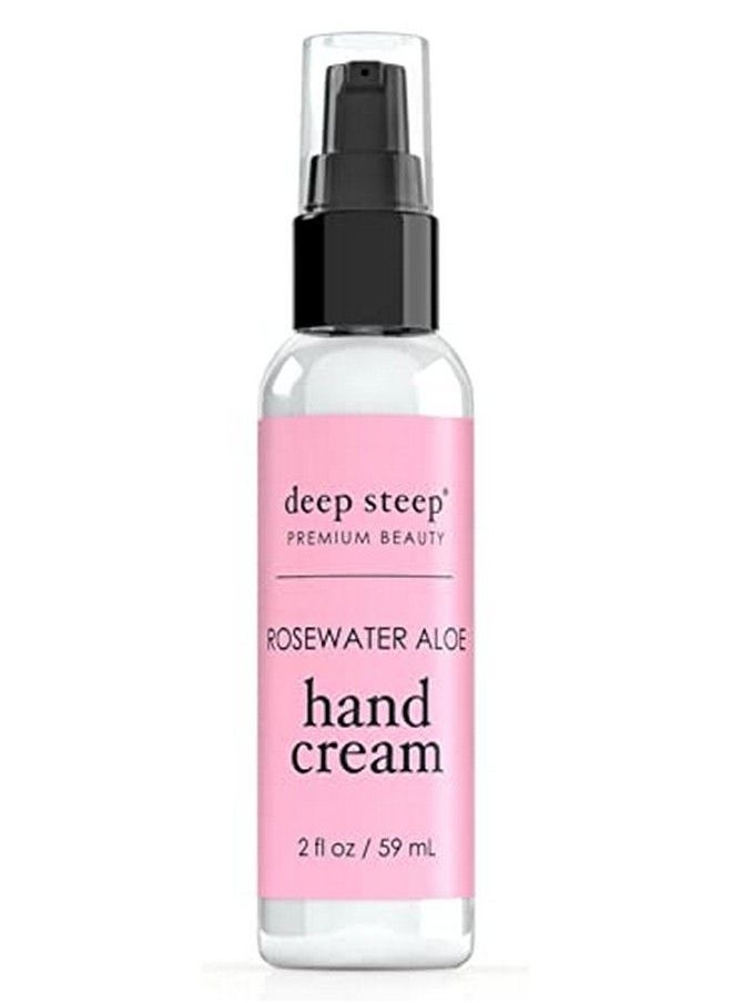 Deep Steep Hand Cream 2 Oz (Rosewater Aloe)  - Image 1