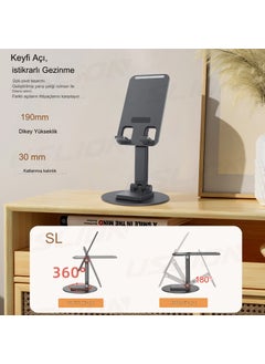 360° Rotatable, Height Adjustable, Mobile Phone Tablet Holder, Foldable, iPhone 15/14/13/12 Pro/xs Max/xr, Samsung Xiaomi - pzsku/Z2103E3A83C2E38CB3DEBZ/45/_/1725723197/8994798b-35a8-4dd4-9c15-c8c066cf1cfe