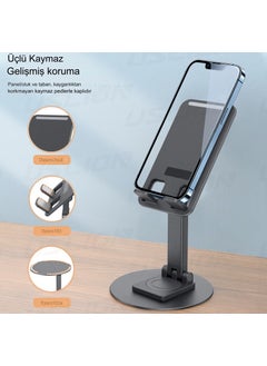 360° Rotatable, Height Adjustable, Mobile Phone Tablet Holder, Foldable, iPhone 15/14/13/12 Pro/xs Max/xr, Samsung Xiaomi - pzsku/Z2103E3A83C2E38CB3DEBZ/45/_/1728061871/2b2220be-4cf4-4336-80b4-193cc84061b2