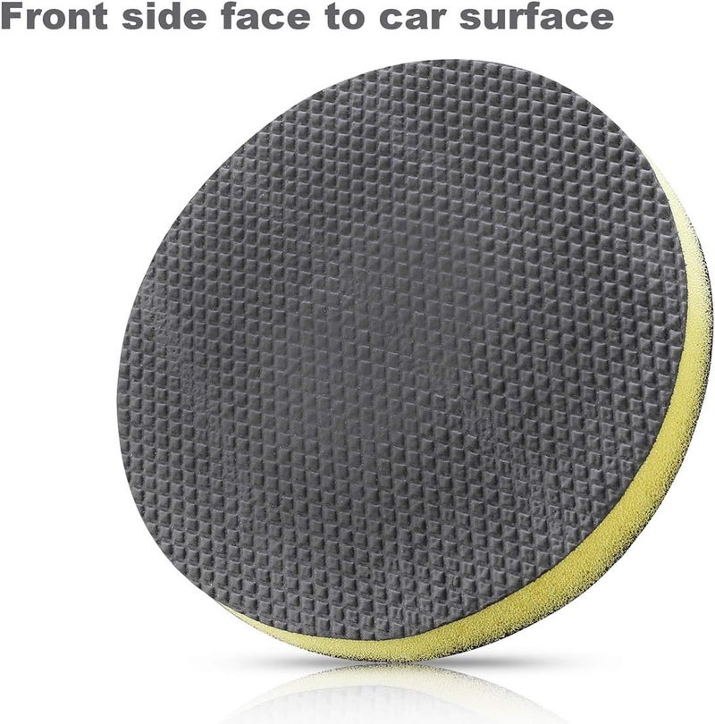JIANFA Clay Bar Pad 6" Fine Grade Clay Pad for Polisher Clay Disc Clay Bar Wipe Foam Pad DA Polisher Pad for Car Detailing, Novel Detailing Tool… - Image 2