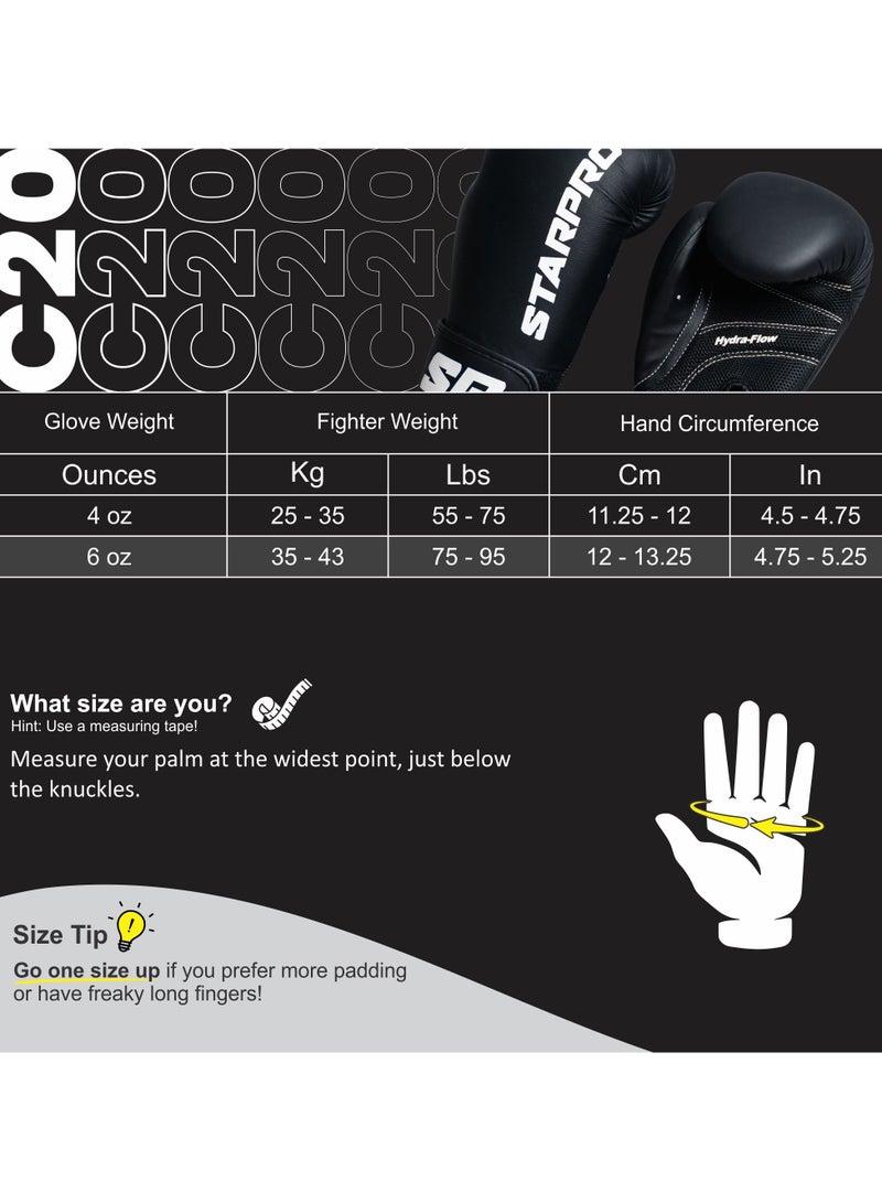 Starpro C20 Kids Boxing Gloves for Small & Tender Hands Boxing Gloves for Kids, Muay Thai Kickboxing Juniors Sparring Gloves - Image 3