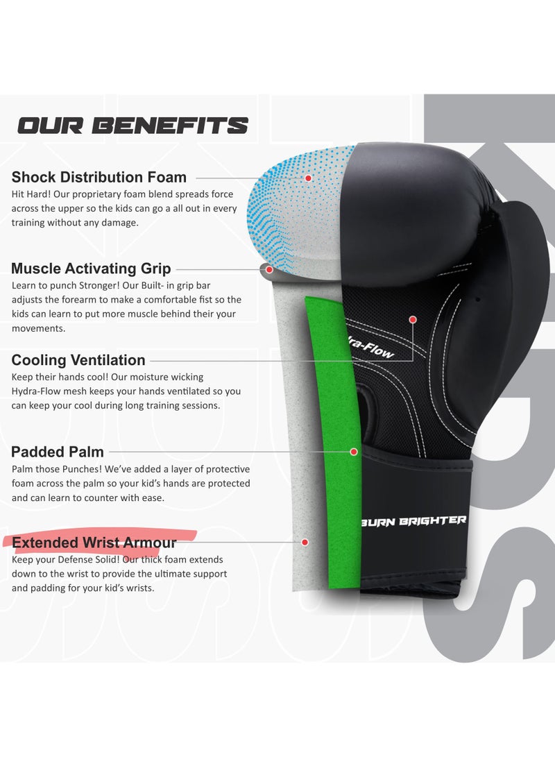 Starpro C20 Kids Boxing Gloves for Small & Tender Hands Boxing Gloves for Kids, Muay Thai Kickboxing Juniors Sparring Gloves - Image 4