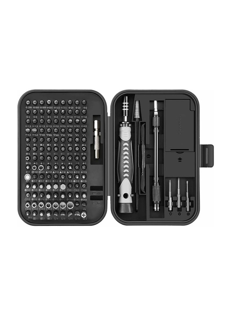 Cool Baby Style COOLBABY Precision Screwdriver Set New Version 130 in 1 Screwdriver Kit with 120 Screwdriver Bits Repair Tool Kit With Magnetizer For Smart Phone Household(Black)  - Image 1