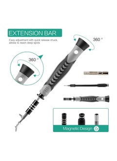 Cool Baby Style COOLBABY Precision Screwdriver Set New Version 130 in 1 Screwdriver Kit with 120 Screwdriver Bits Repair Tool Kit With Magnetizer For Smart Phone Household(Black)  - Image 5