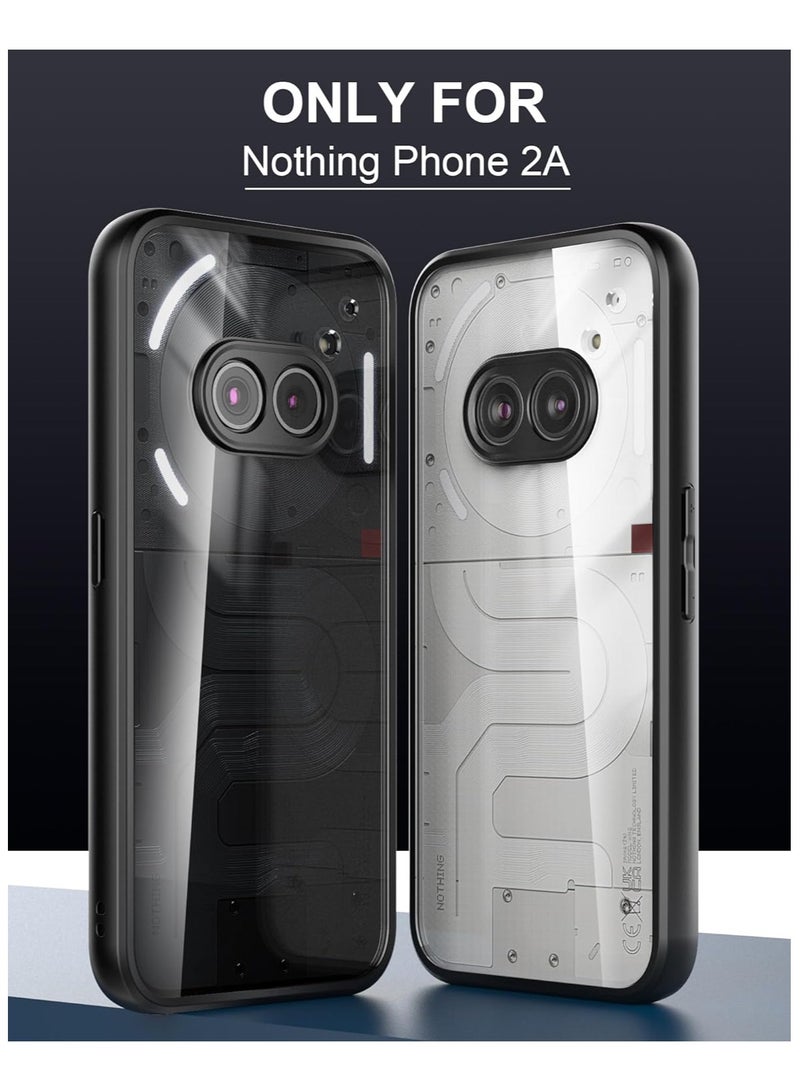 Case for Nothing Phone 2A, Lightweight Hybrid Hard PC with Soft TPU Bumper Shockproof Protective Case cover compatible for Nothing Phone 2A - Image 4