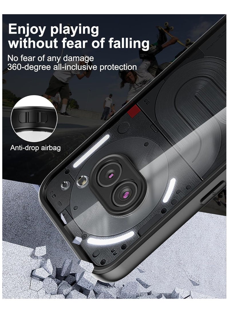 Case for Nothing Phone 2A, Lightweight Hybrid Hard PC with Soft TPU Bumper Shockproof Protective Case cover compatible for Nothing Phone 2A - Image 5
