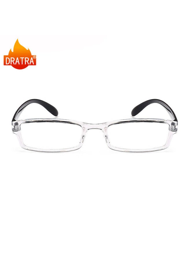 Dratra Hd Reading Gl Adjustable Strength Non-slip Comfortable Classic Uni Elderly Eyewear