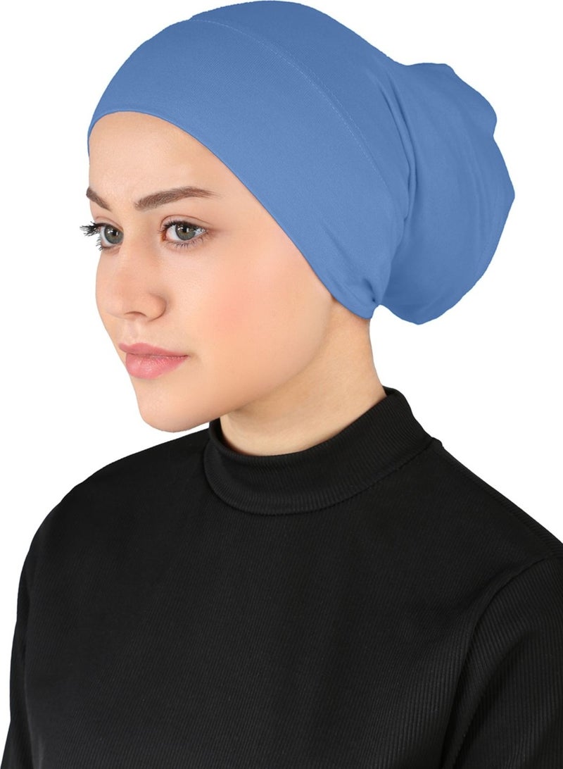 Ecardin Practical Bonnet - St 222 Denim Blue  - Image 1