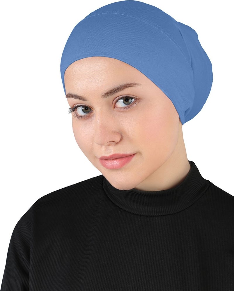 Ecardin Practical Bonnet - St 222 Denim Blue  - Image 2