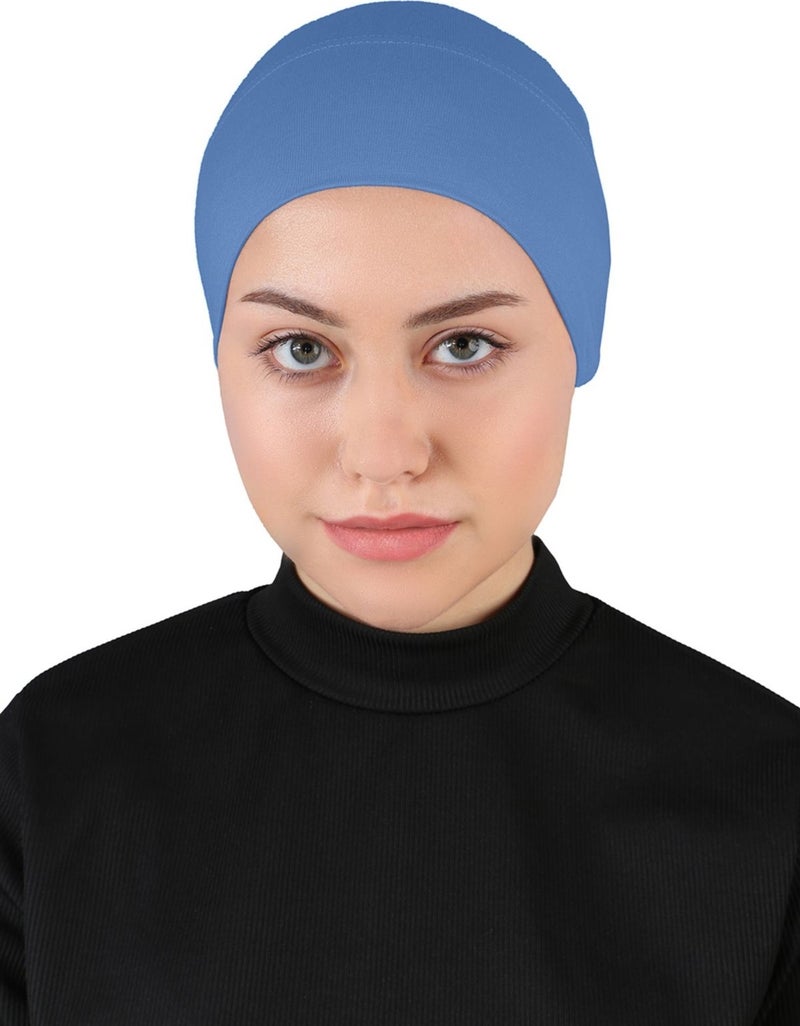 Ecardin Practical Bonnet - St 222 Denim Blue  - Image 3