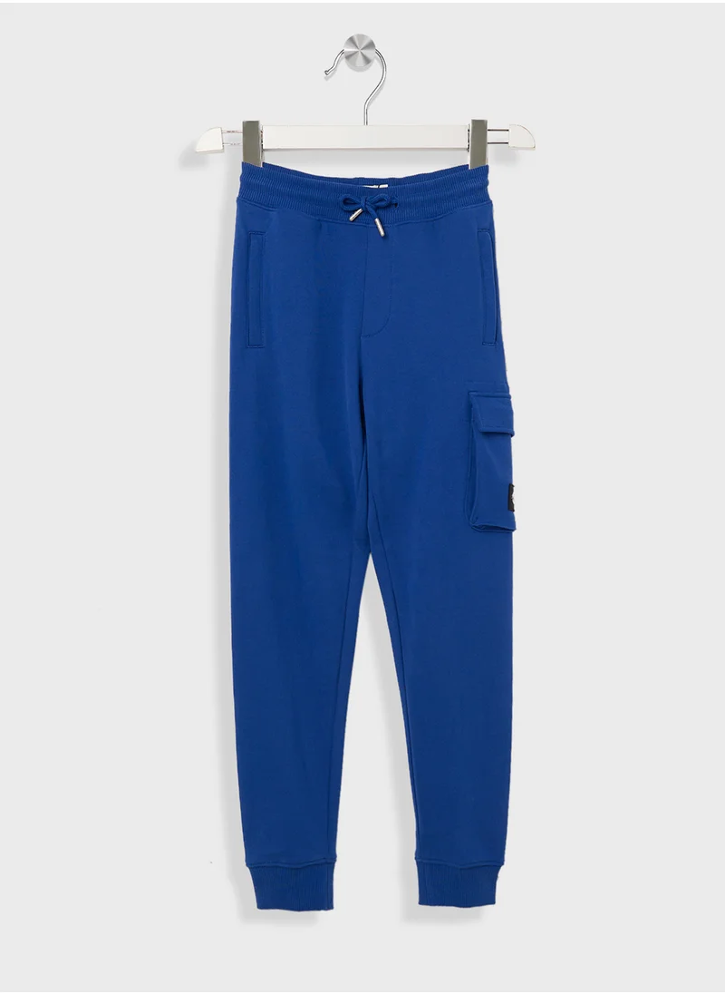 كالفن كلاين جينز Youth Badge Relaxed Sweatpants