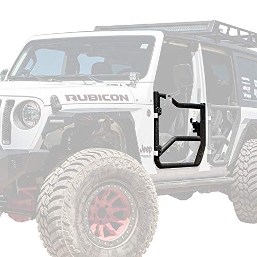 Body Armor JL-6154 2018-2021 Wrangler Jl Tube Doors Front, Pair , Black - Image 1
