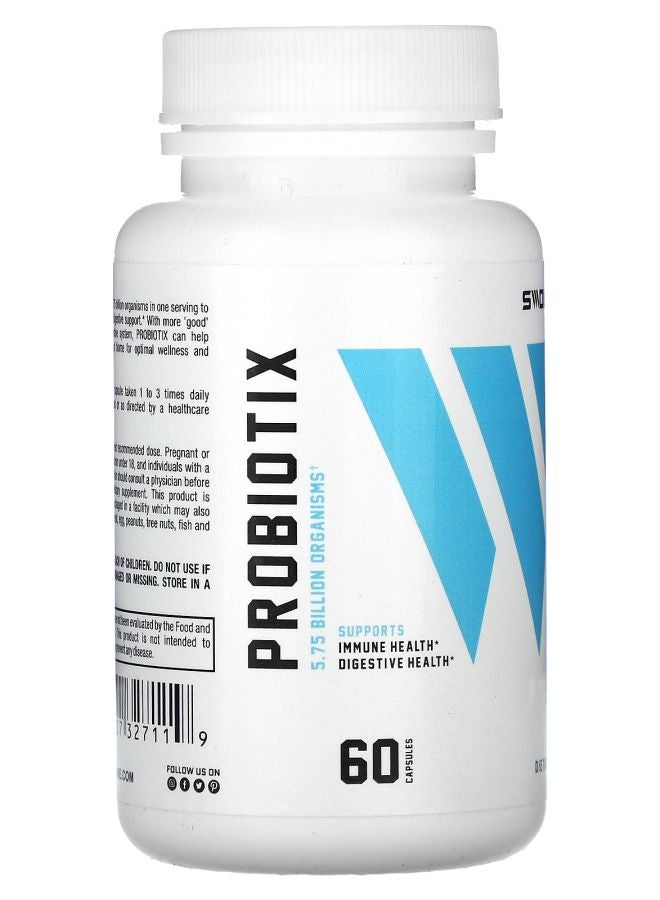 Swolverine Probiotix 60 Capsules (9 mg per Capsule) - Image 2