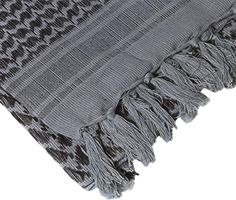 Aonal Store Military Shemagh Tactical Desert Scarf, 100% Cotton Keffiyeh Neck Head Scarf Wrap for Men Women - Image 3