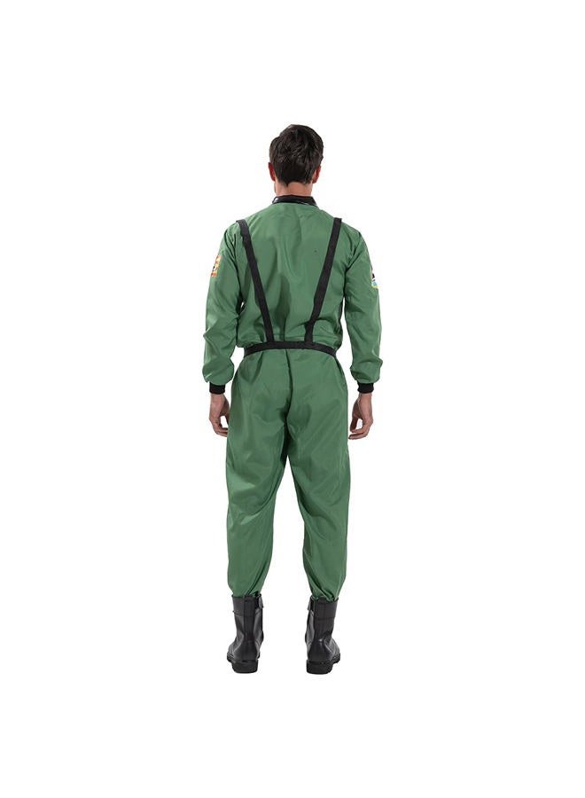 EraSpooky Astronaut Costume Men Halloween Spaceman Suit Adults Pilot - Image 4