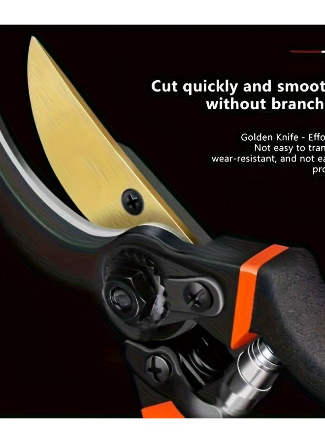 2pcs SK5 Steel Garden Pruning Shears Thickened Branch Scissors Durable Tree Trimmer - Image 5