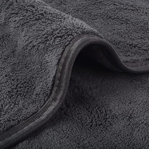 Auto Hub Heavy Microfiber Cloth for Car Cleaning and Detailing, Double Sided, Microfiber Towel for Car & Bike,Super Soft Car Wash Cloth, 600 GSM (Size 40cm x 40cm) Pack of 2, Color: Grey - Image 5