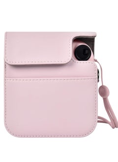 Generic Rotective and Portable Case Compatible with Fujifilm for Instax Mini 12 Camera PU Leather Bag with Pocket and Adjustable Shoulder Strap  - Image 5