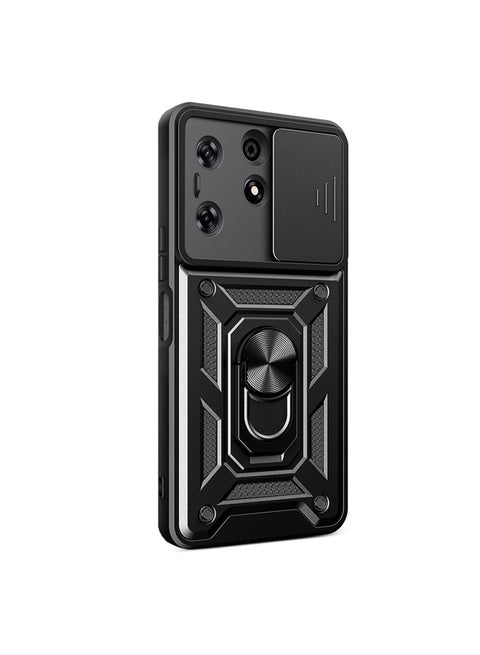 Tecno Spark 10 Pro 4G Case Cover Slide Camera Len Protector Silicone Non-slip Shockproof Anti-Scratch Protective Anti-scratch Mobile Phone Back Cover Full Body Accessories Protector