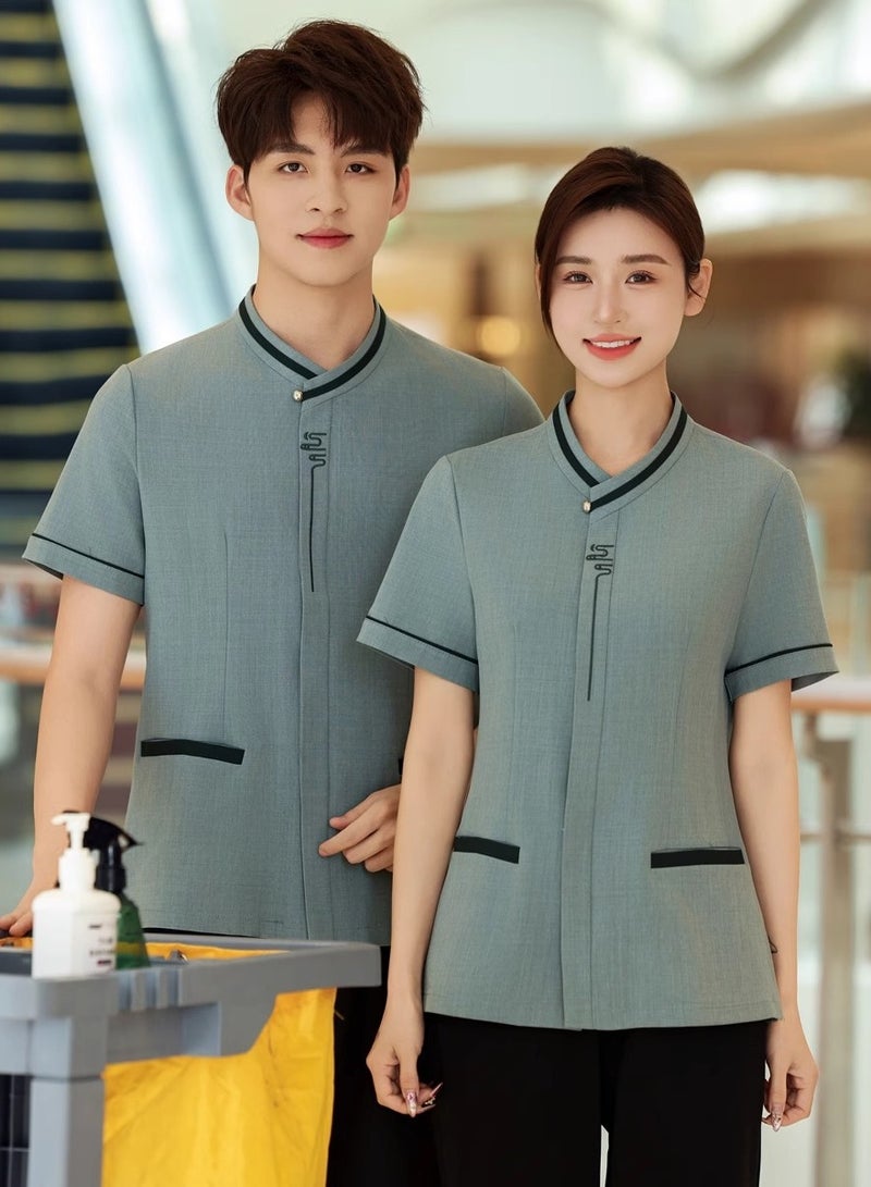 KUYING New Summer Cleaner Work Clothes  - Image 1