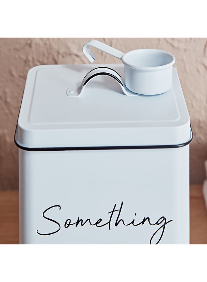 Home Box Vintage Washing Powder Storage Box with Lid and Scoop 18 x 25.5 x 15.5 cm  - Image 4
