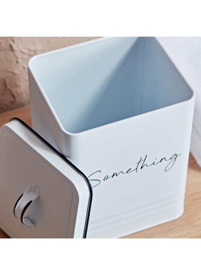 Home Box Vintage Washing Powder Storage Box with Lid and Scoop 18 x 25.5 x 15.5 cm  - Image 3
