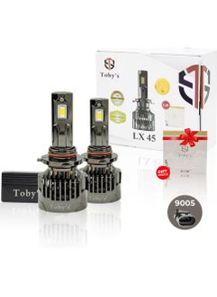 Toby's Toby's Brand New LX 45-9005/9006 having 6500K color Temperature 90W pair LED Headlight Bulb Assembly 9000 Lumens extreme Bright best for long drive  - Image 1