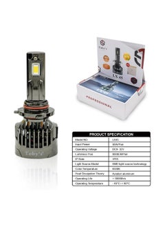 Toby's Toby's Brand New LX 45-9005/9006 having 6500K color Temperature 90W pair LED Headlight Bulb Assembly 9000 Lumens extreme Bright best for long drive  - Image 2